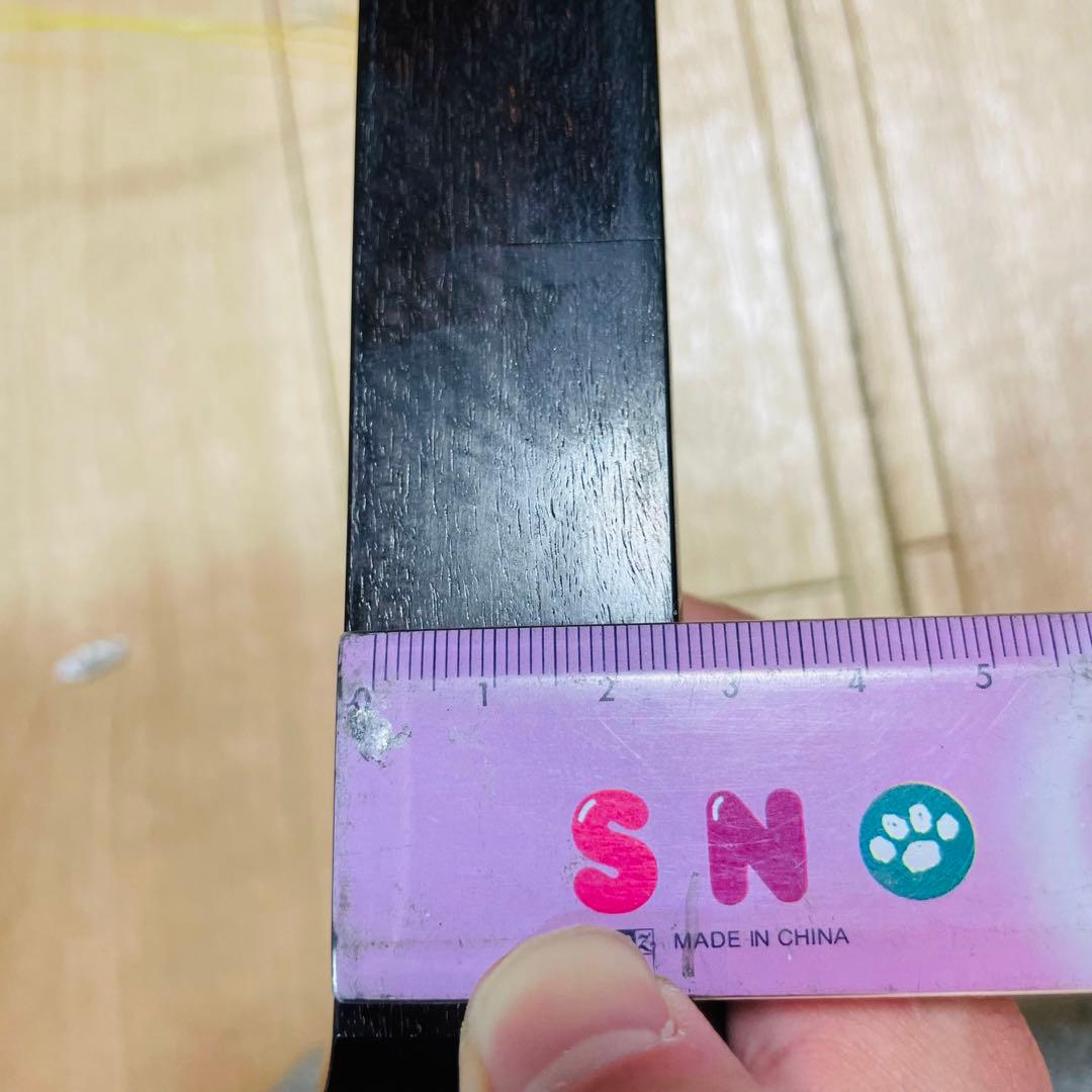 三味線　紅木　金細　綾杉　現状品