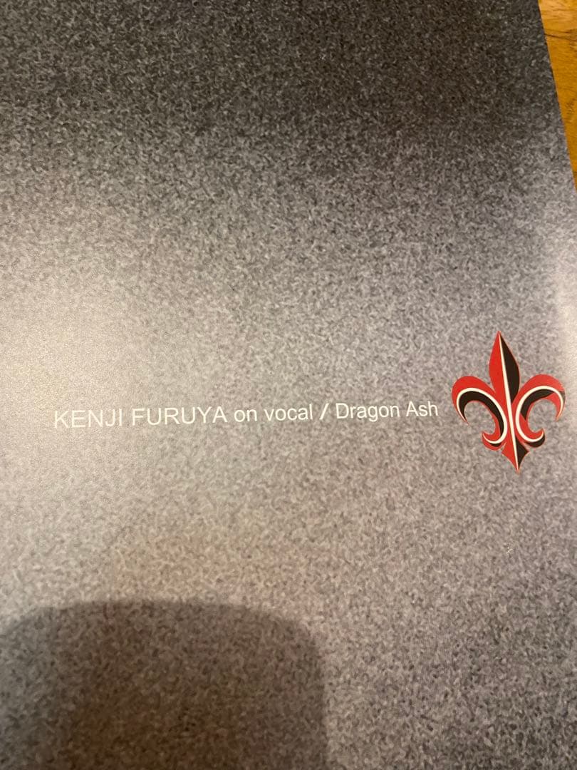 Dragon Ash 降谷建志 ポスター B2 KENJI FURUYA kj