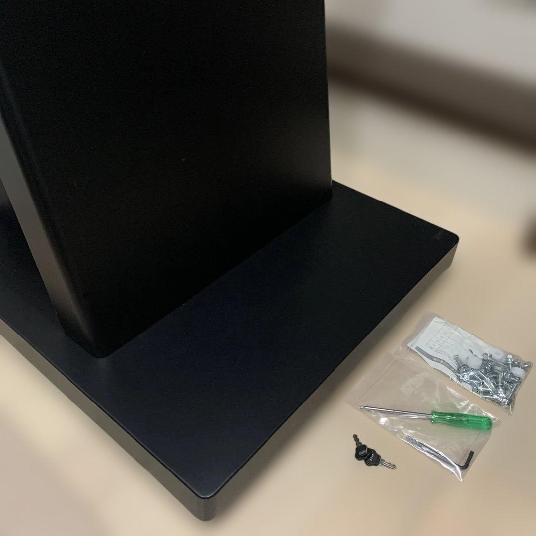 【中古】大型 ディスプレイスタンド 【大阪直接引取り】　テレビスタンド　可動式