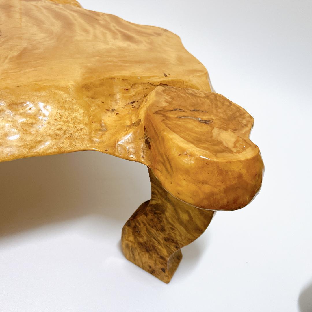 【良品✨送料無料】一枚板 ローテーブル 座卓 和テーブル 天然木 和モダン 和風