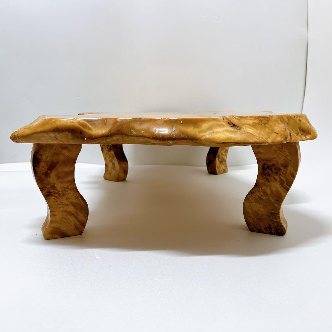 【良品✨送料無料】一枚板 ローテーブル 座卓 和テーブル 天然木 和モダン 和風