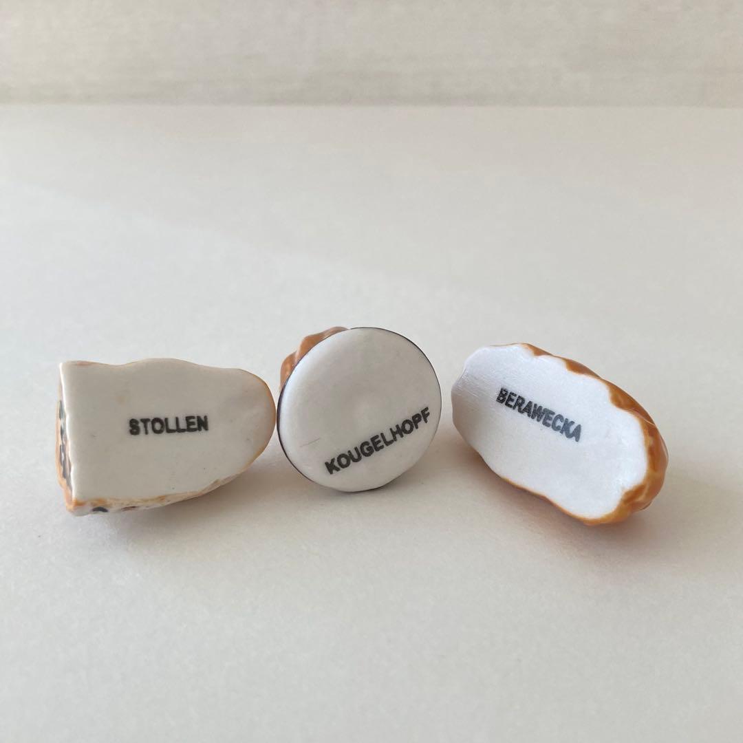 アルザス伝統菓子のフェーヴ10個セット　フランス雑貨　ミニチュア　陶器