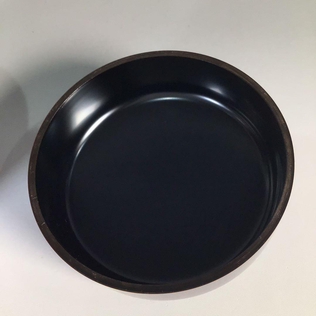 M754 中棗 『加賀蒔絵師 田中宗凌作』『溜塗』『唐松蒔絵』 共箱