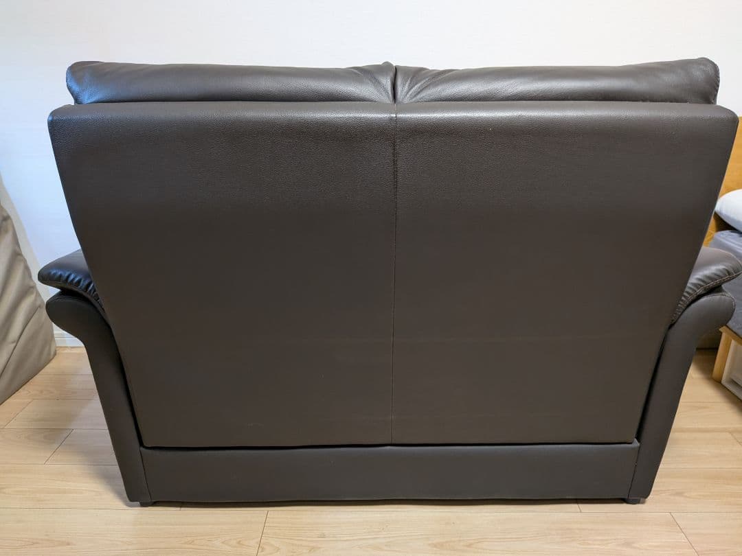 2人掛けソファ　レザー