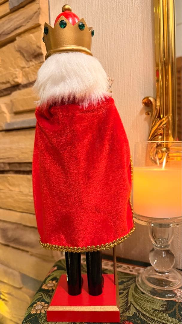 新品未使用王様くるみ割り人形 38cm｜ウィーン購入｜クラシック装飾｜