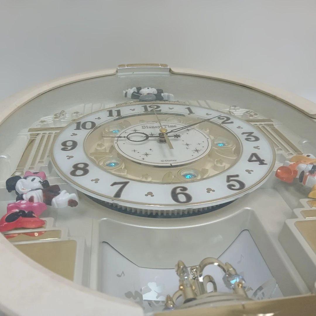 稼働品】SEIKO ディズニータイム FW574W 掛時計 電波時計 音楽 - メルカリ