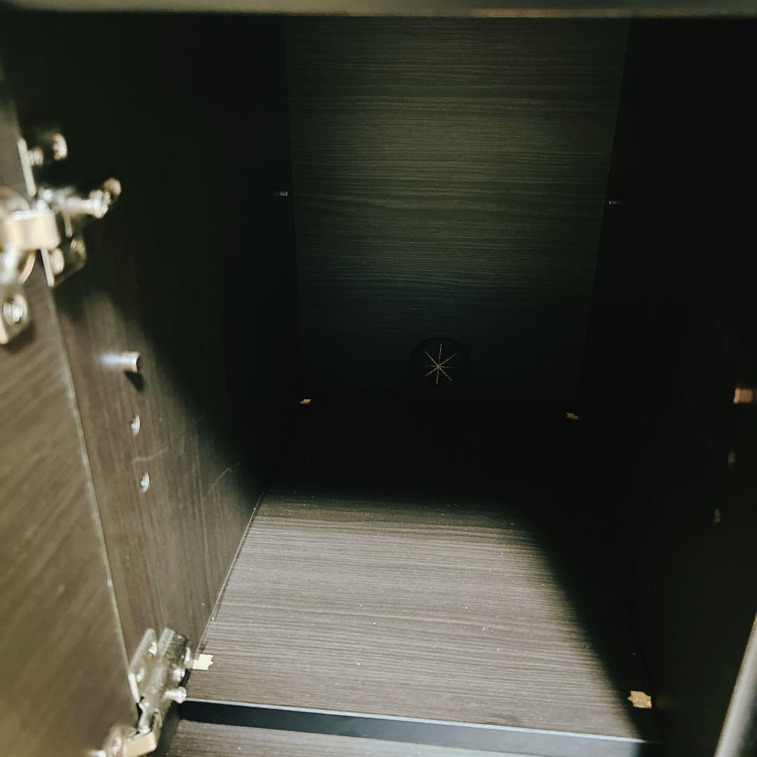 【幅150㎝】ニトリ ローボード ポスティア BK ブラック テレビ台