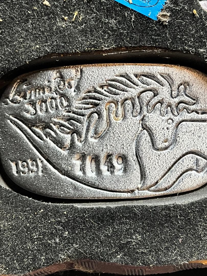 ウルグアイ製のリンコナダのユニコーンの陶器製置物、ユニコーン置き物 ウルグアイ製