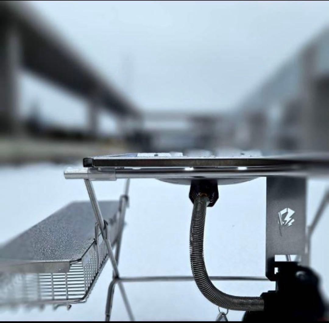 マルチXシリーズ IGT テーブル ミニ キャンプテーブル　天板セットブラック