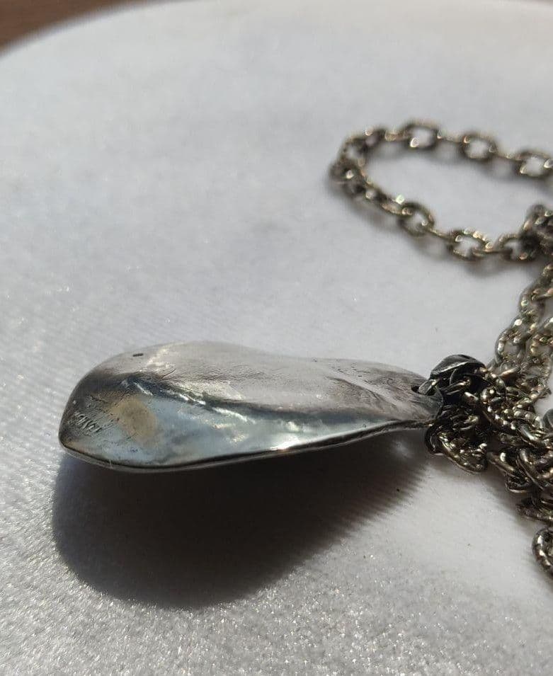 【匿名配送】新品 ハンドメイド一点物 シルバー(純銀)クリーチャー ネックレス