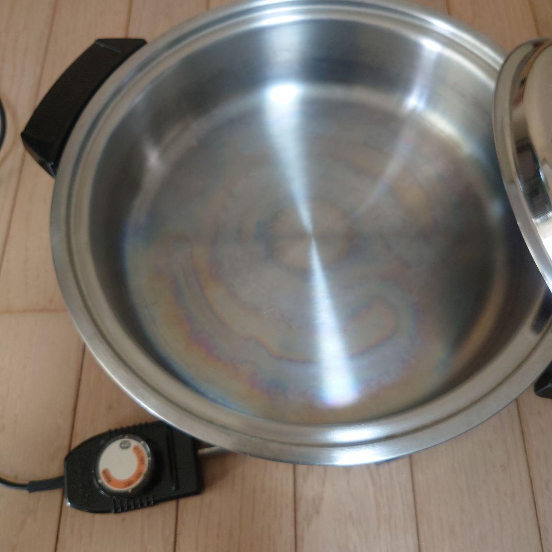 ELESKI CORE ステンレス製電気鍋 1150W