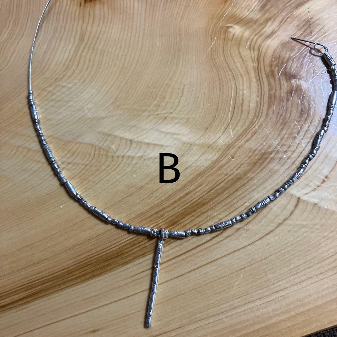 御専用　45cm＋5cmカレンシルバーネックレス