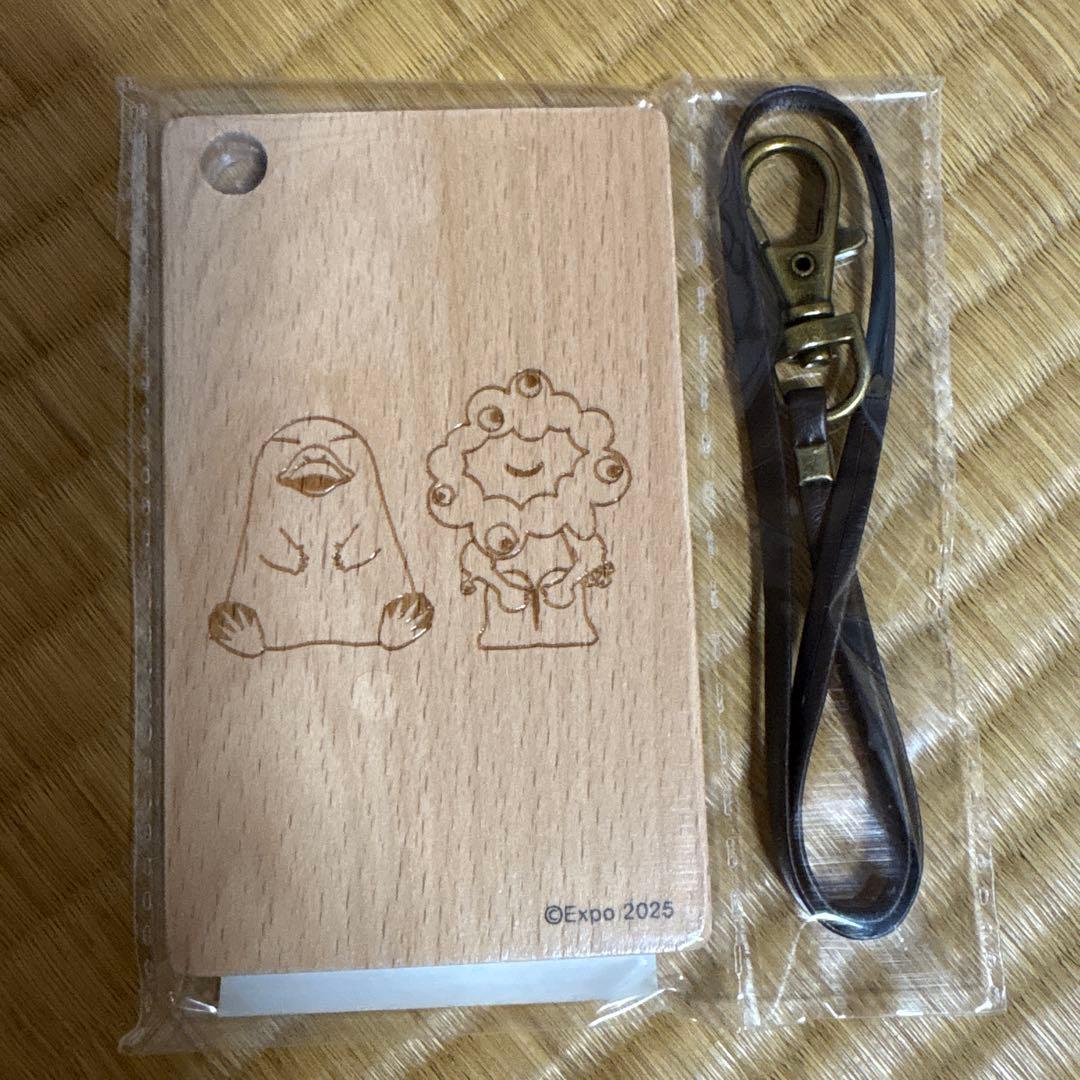 万博限定 ICOCA 木製パスケースセット - メルカリ