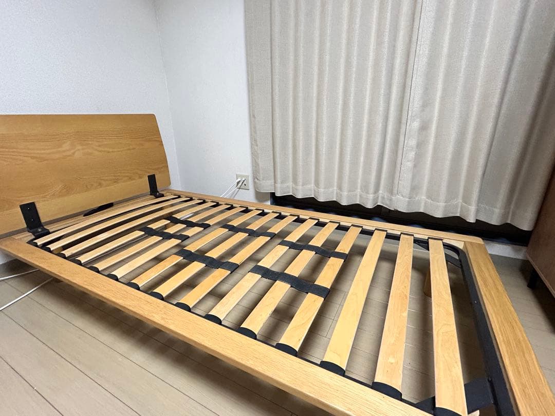 値下げ中!! 無印良品　ベットフレーム　シングル
