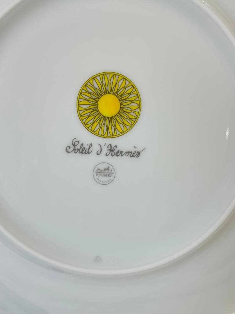 新品未使用 エルメス デザートプレート 2枚  ソレイユ