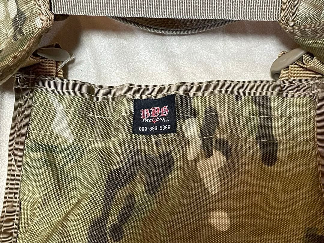 実物【SOE/BDS】パトロールベスト(MOLLE仕様)マルチカム迷彩 - メルカリ