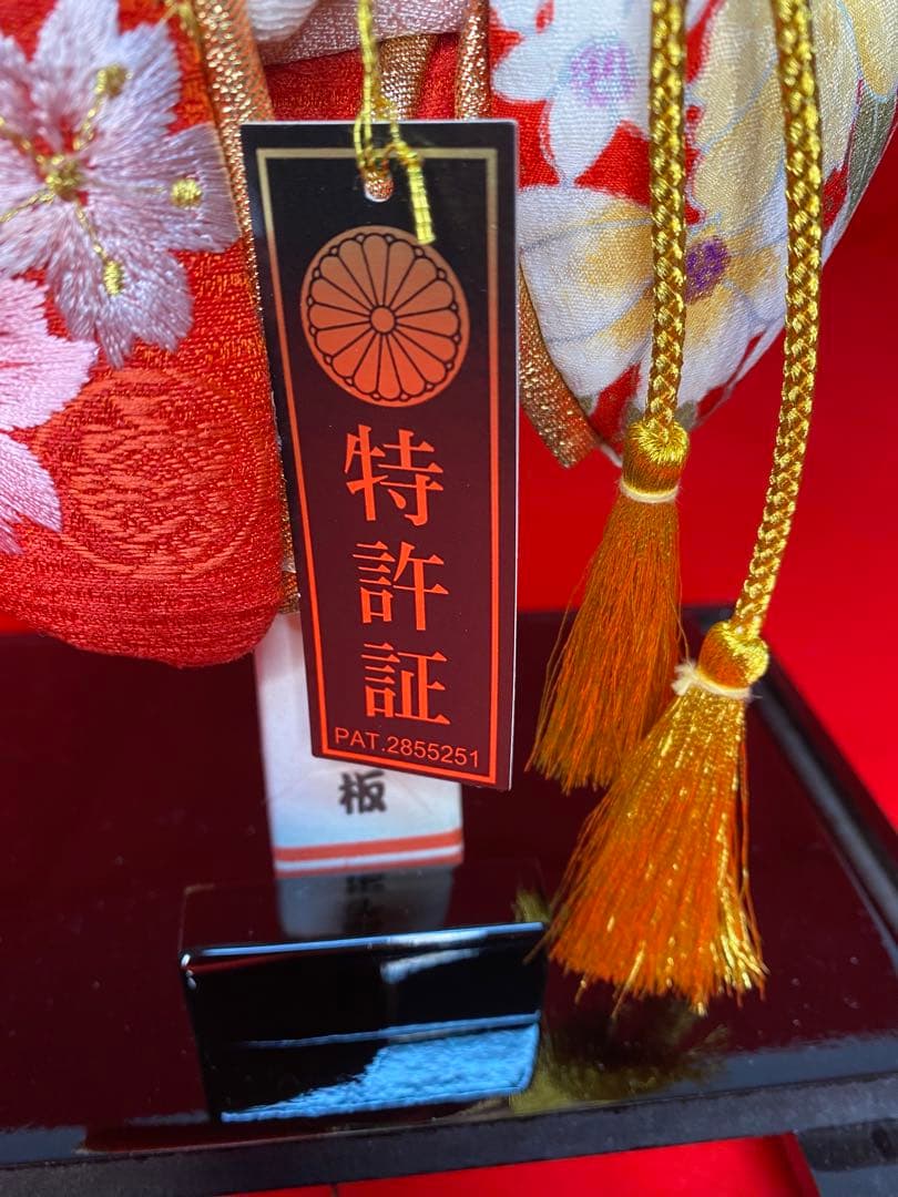 羽子板ガラスケース８号・サイズ間口約２２×奥行約１７×高さ約３５㎝・小さいサイズ