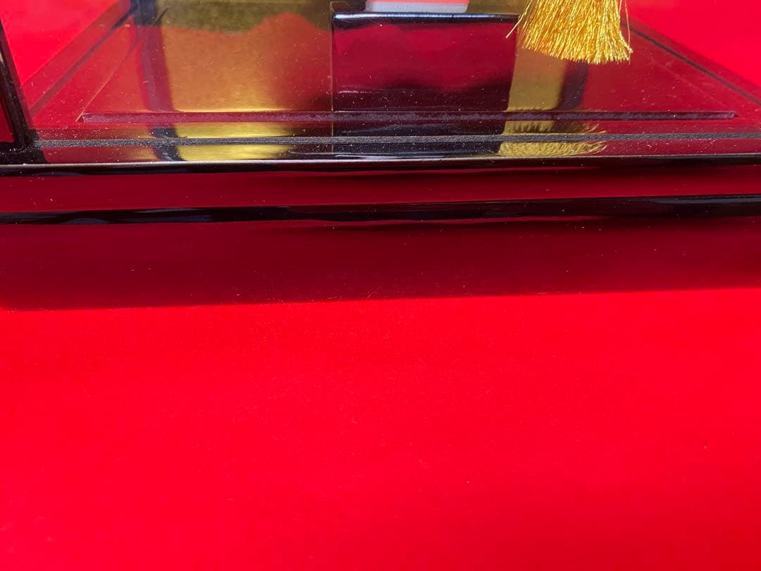 羽子板ガラスケース８号・サイズ間口約２２×奥行約１７×高さ約３５㎝・小さいサイズ