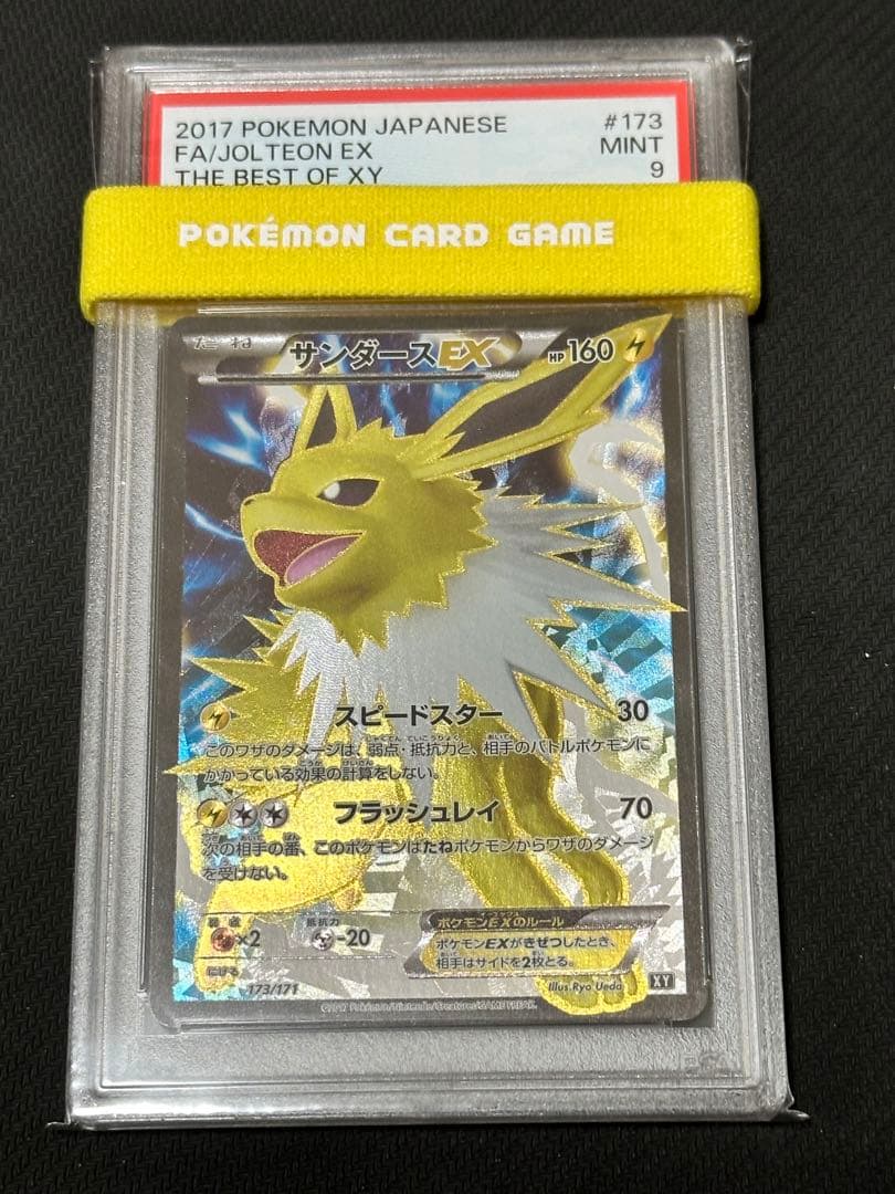 サンダースEX PSA9 the best of XY SR