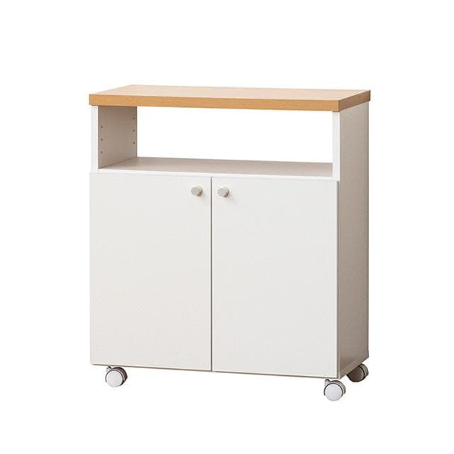 《新品・送料無料》《日本製》スマートワゴン60 (ホワイト)