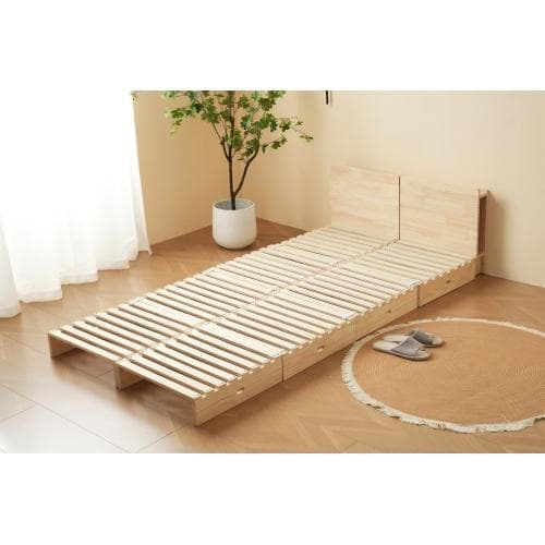 【パレットベッド×8枚+パベッドボード×2枚】パレットベッド 天然木 すのこベ