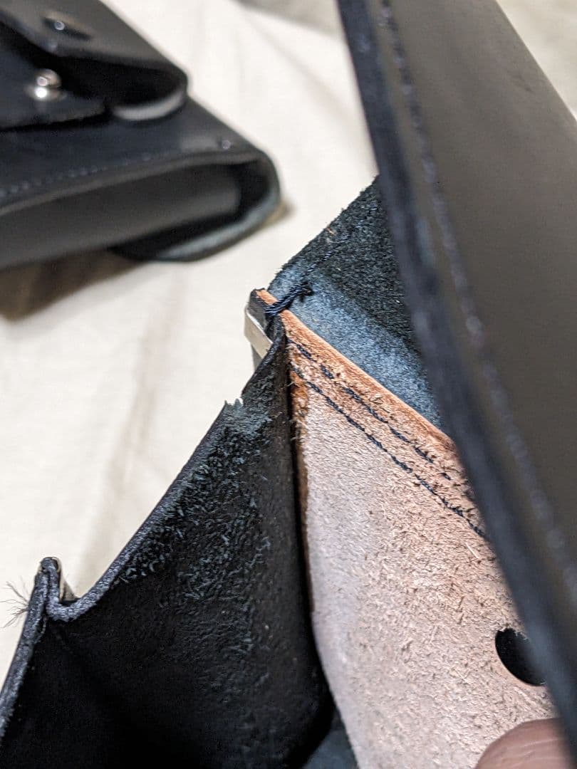 専用　昭和　白バイ　警官　交通機動隊 切符　書類　小物入 ベルト用バッグ　2点