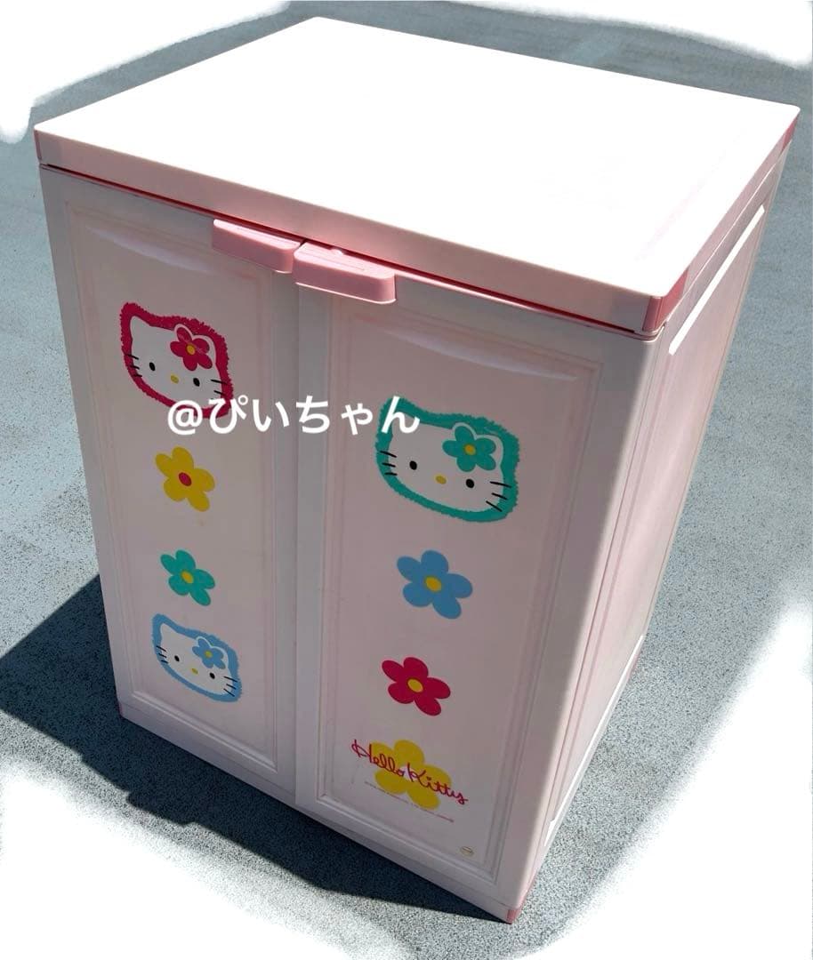 【激レア】　ハローキティ　タンス　収納　キティ KITTY レトロ　Sanrio