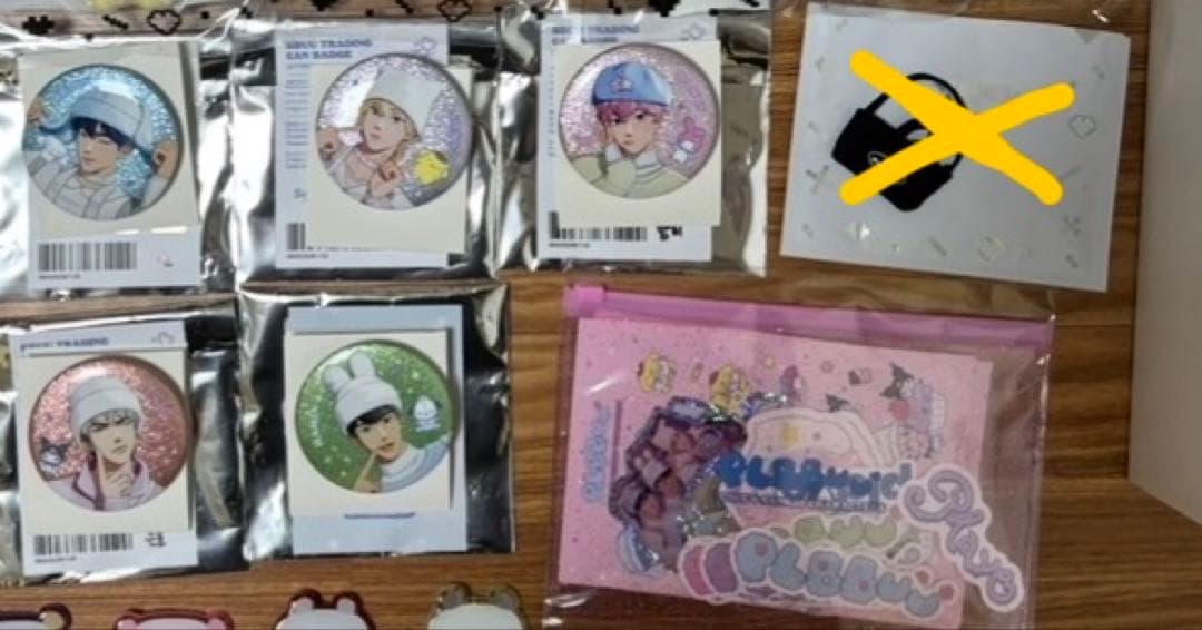 PLAVE PLBBUU ステッカーセット アクリルスティックキーリング - メルカリ