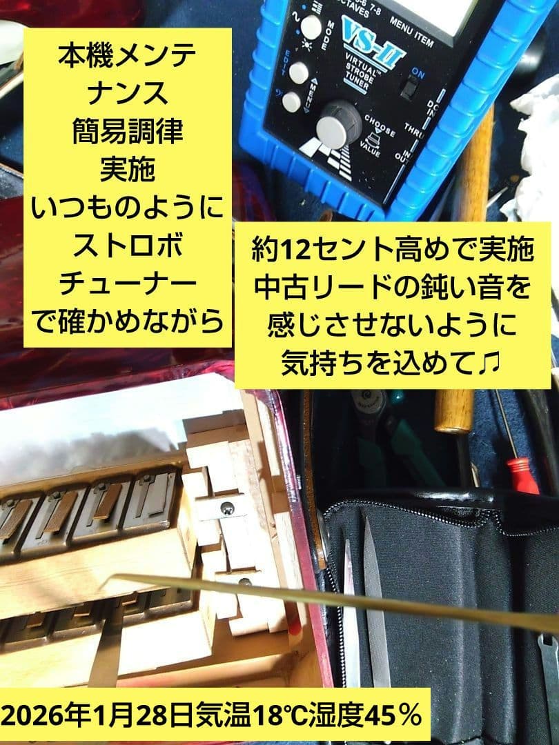 即演奏可 大幅なメンテ完了品】YAMAHA YA-21アコーディオン - メルカリ