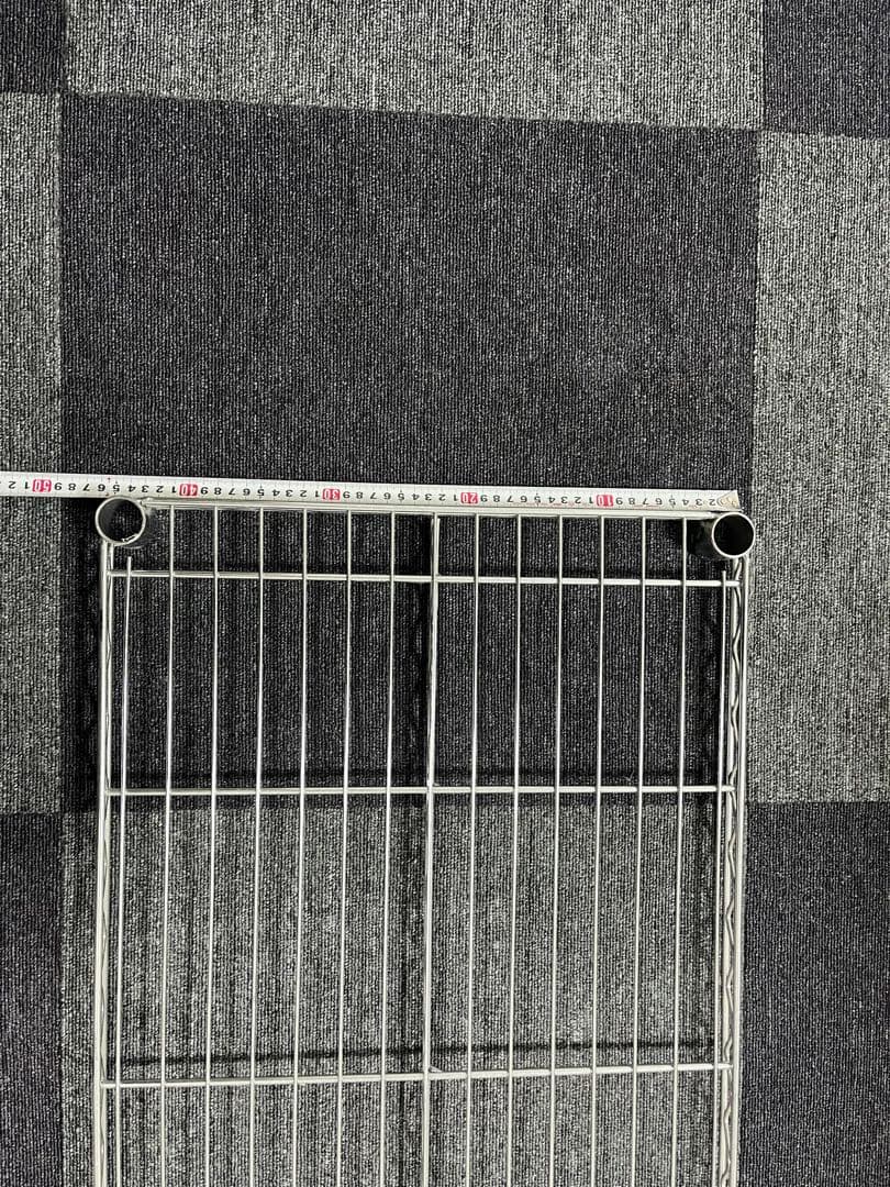 スチールラック 120cm×47cm シルバー 5枚セット