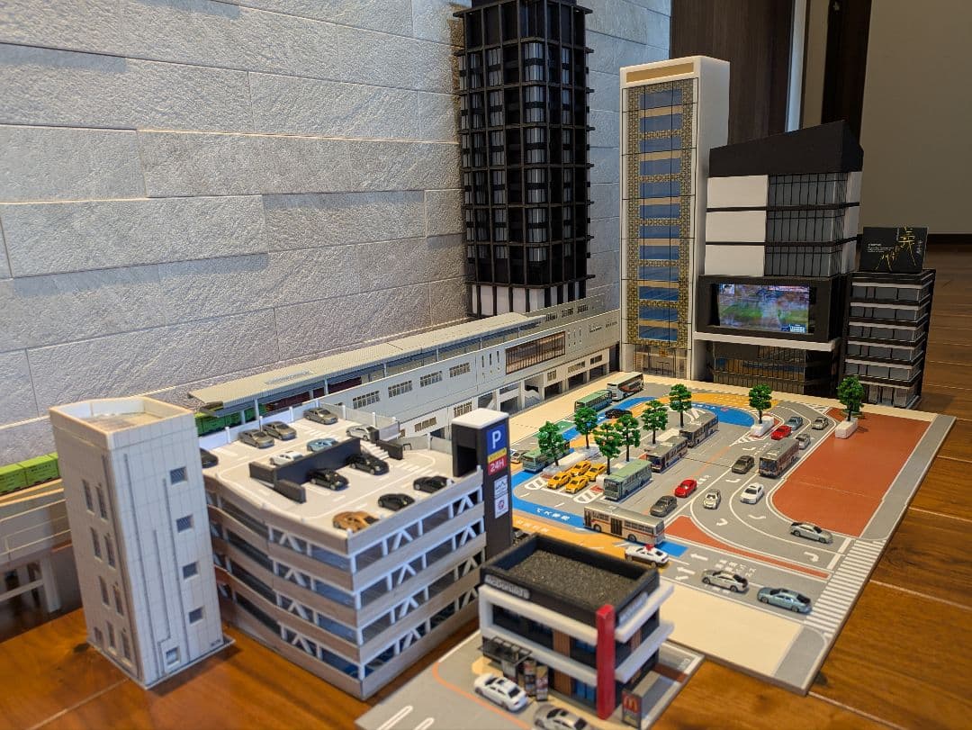 Nゲージ 自作ストラクチャー 高層マンション タワマン - メルカリ