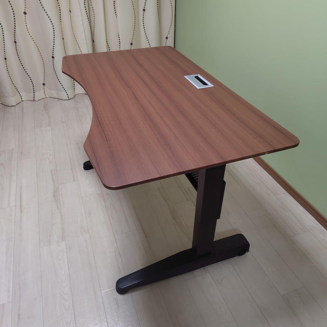 【限定出品】昇降　デスク　120cm×60cm　高さ70〜105cm
