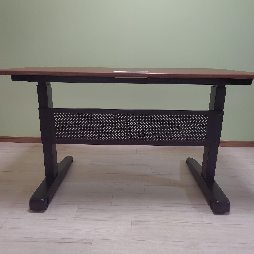【限定出品】昇降　デスク　120cm×60cm　高さ70〜105cm