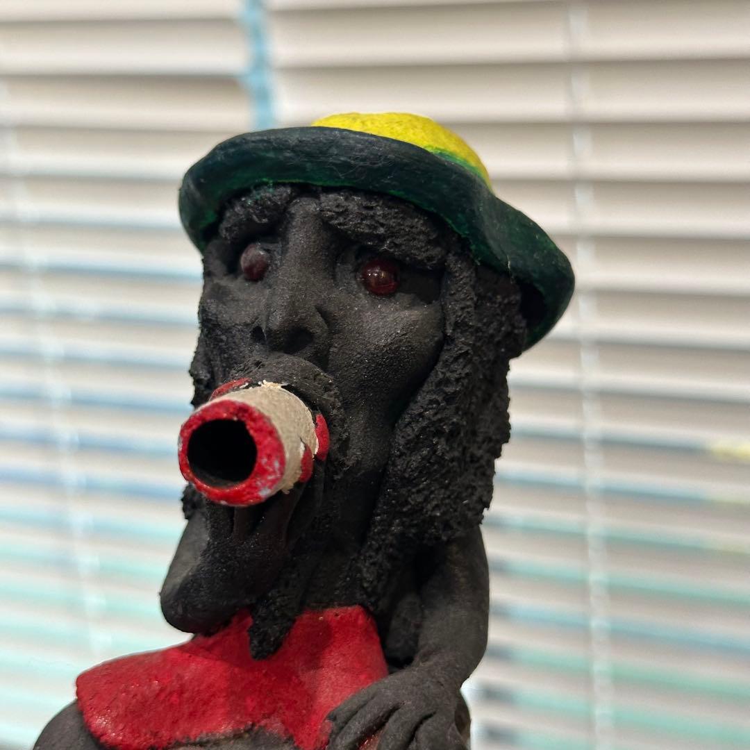 ラスタマン ジャマイカ レゲエ お香立て インセンスホルダー スモーク ドレッド