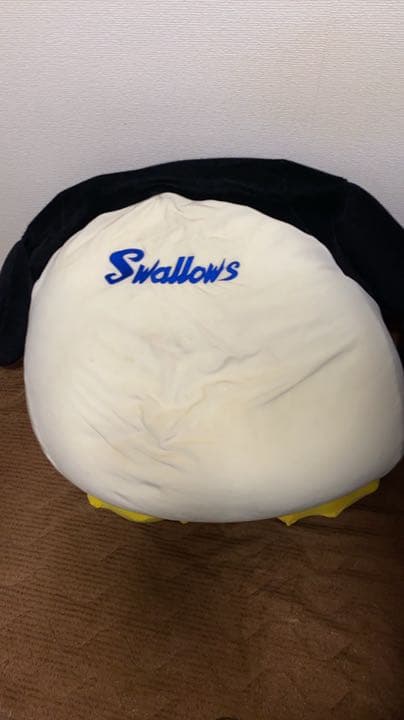 ヤクルトスワローズグッズつば九郎L字型ソファ