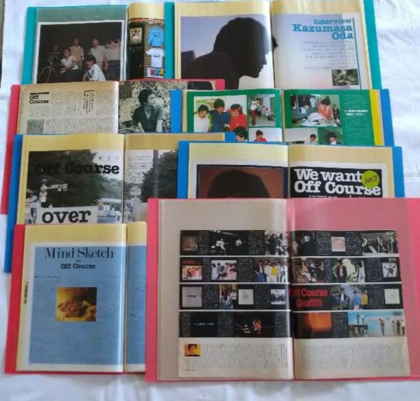 オフコース スクラップブック 13冊セット 小田和正 鈴木康博