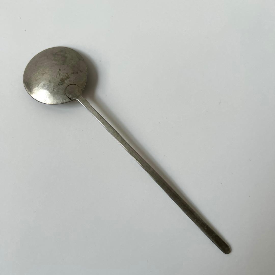 坂野友紀さん　洋白　スッカラ　スプーン　1本