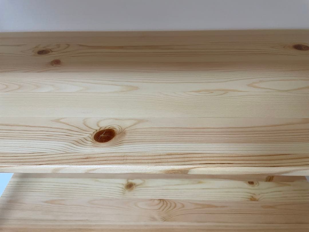 無印良品　パイン材ユニットシェルフ・８６ｃｍ幅・中