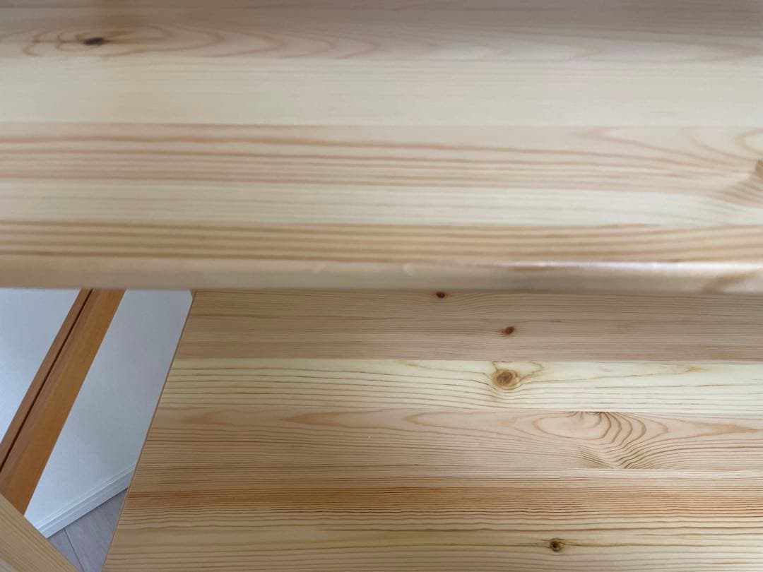 無印良品　パイン材ユニットシェルフ・８６ｃｍ幅・中