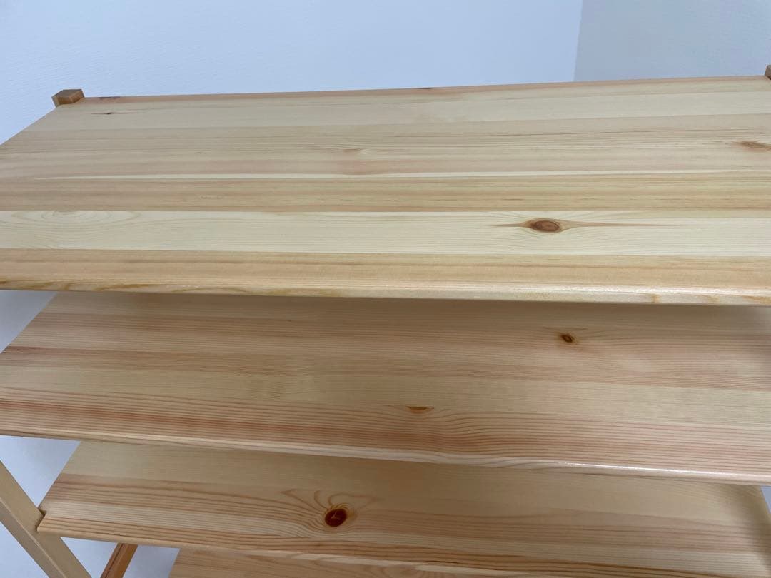 無印良品　パイン材ユニットシェルフ・８６ｃｍ幅・中