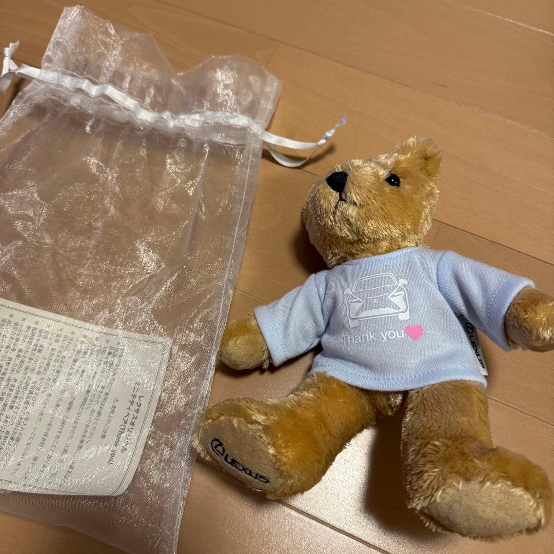 LEXUS】レクサスオリジナル ミニテディベア 非売品 - メルカリ