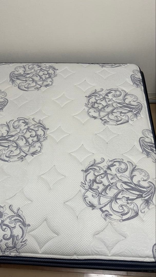 値下げ交渉可能　ダブルマットレス DP-02 CR （ニトリ）＋すのこフレーム