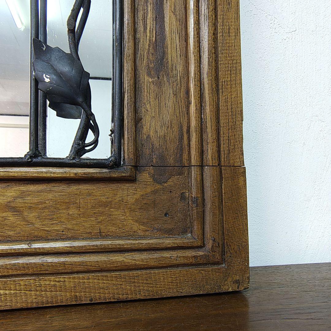 【Wooden Frame Mirror】木枠 ミラー 鏡