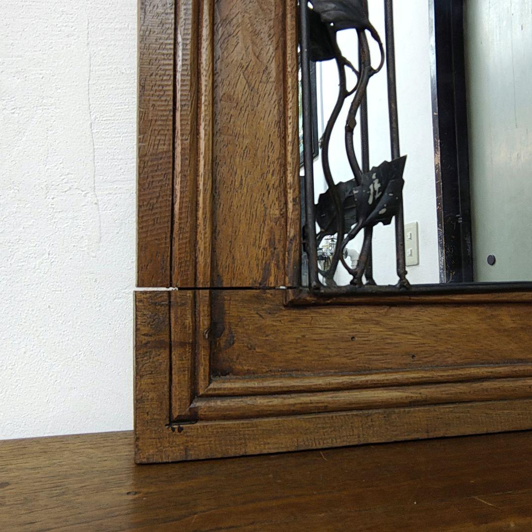 【Wooden Frame Mirror】木枠 ミラー 鏡