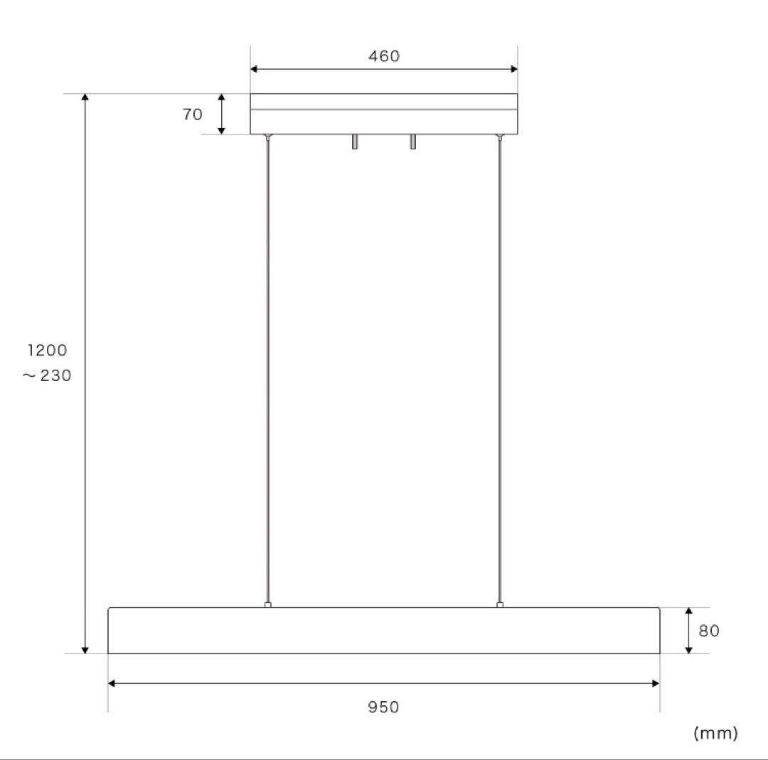 LEDペンダントライト ナデリ　北欧