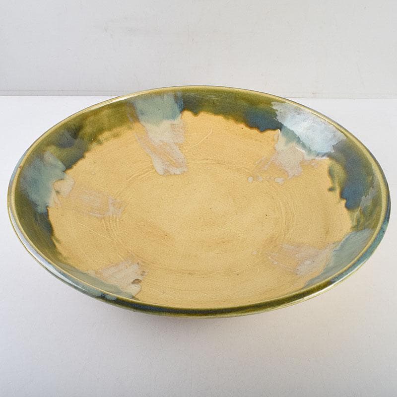 北大路魯山人作 黄瀬戸 大皿 約53cm 黒田陶々庵極め箱 F R9498H - メルカリ