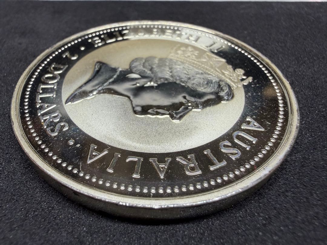 オーストラリア・クーカバラ銀貨 1997年 2ドル