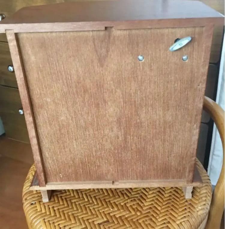 アンティーク風　オルゴール　アクセサリーケース