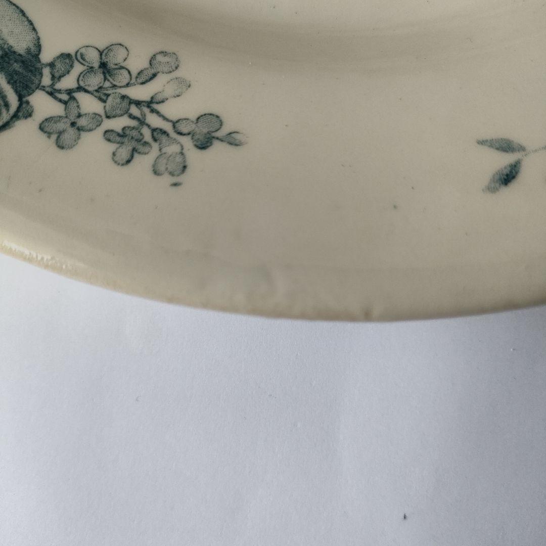 希少 美品 ジアン LILAS 平皿B フランスアンティーク - メルカリ