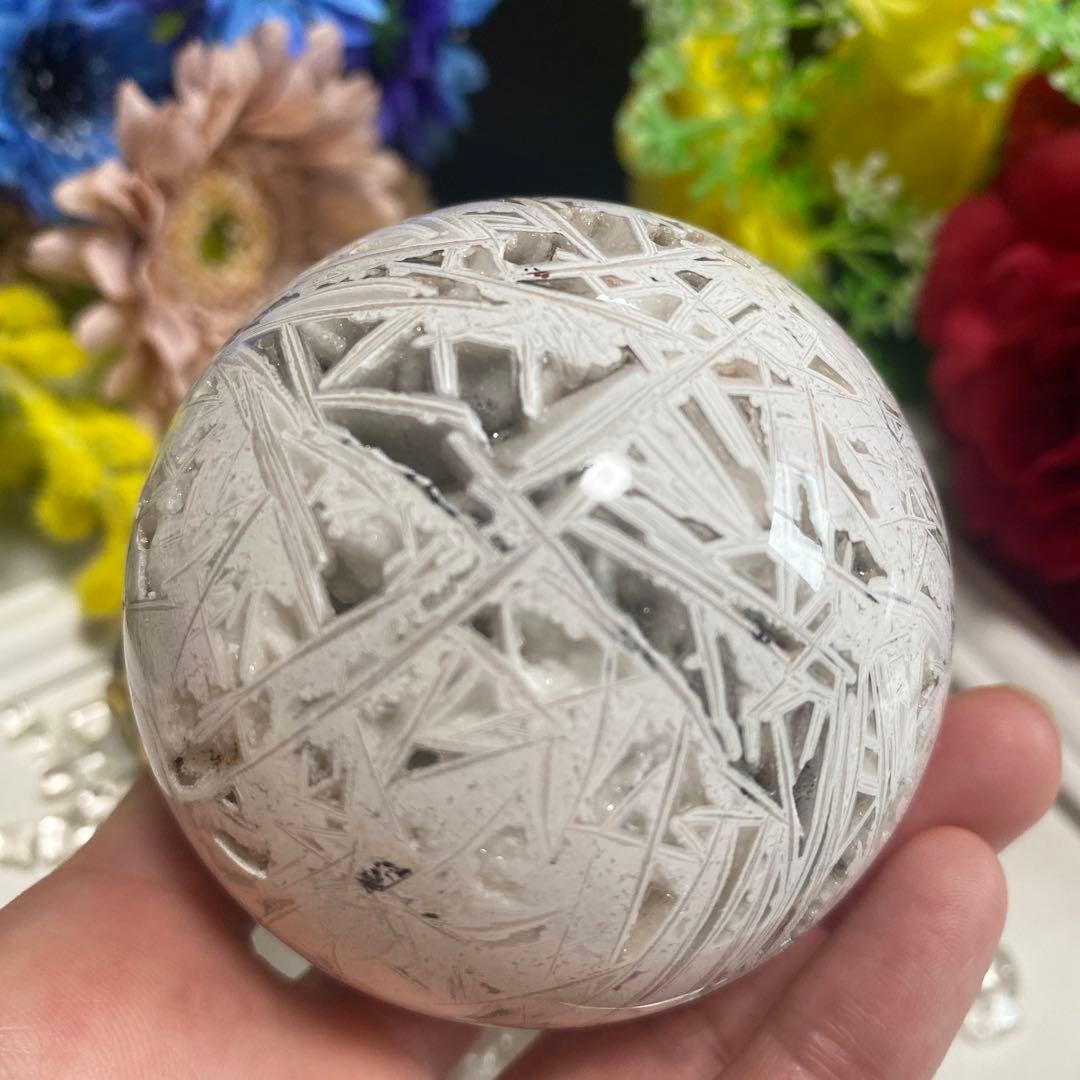 ホワイト メキシカンクレイジーアゲート ①